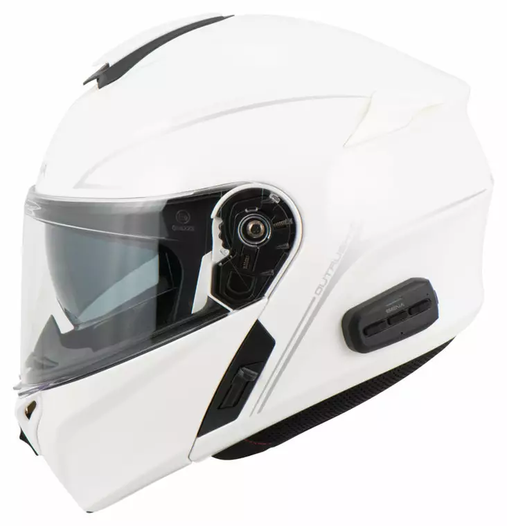 Motorcykelhjälm Sena Outrush R, vit - MC öppningsbara och öppna hjälmar - 298-3-23012-1 - 1