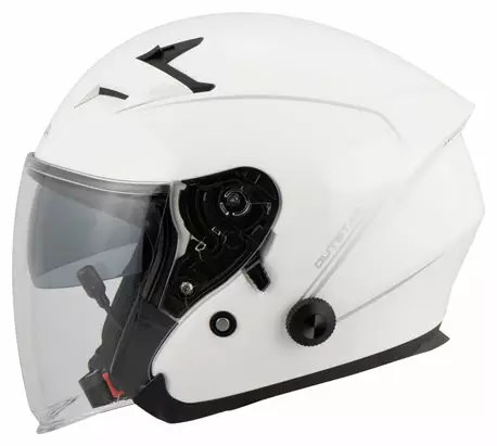 Motorcykelhjälm Sena Outstar, vit - MC öppningsbara och öppna hjälmar - 298-3-23010-1 - 1