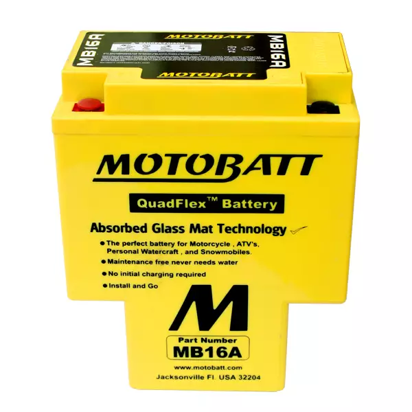 MOTOBATT batteri MB16A Factory sealed - Motorbatt batteri - 14-521 - 1