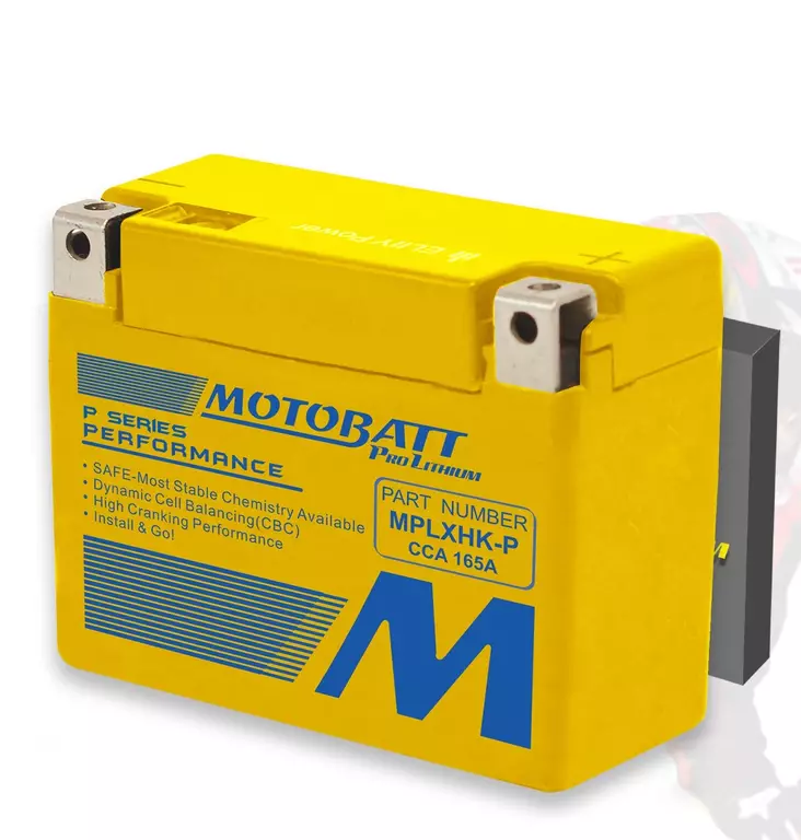 Motobatt lithium batteri, MPLXHK-P Ho/Ka/Ya - Motorbatt batteri - 14-551 - 1