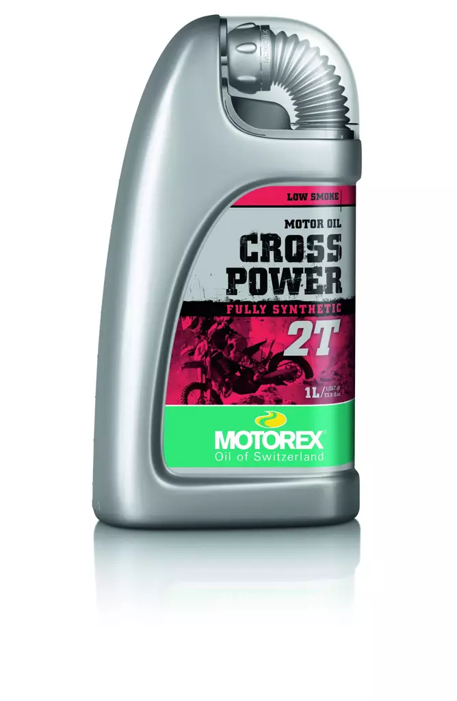 Motorex Cross Power 2T 1 ltr (10) - 2T Motoroljor - 552-100-001 - 1