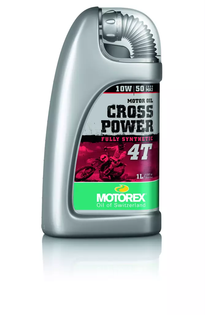 Motorex Cross Power 4T 10W/50 1 ltr (10) - 4-T Motoroljor - 552-145-001 - 1