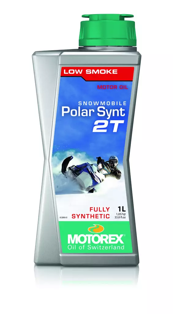 Motorex Snowmobile Polar Synt 2T 1 ltr (10) - Snöskoteroljor - 552-253-001 - 1