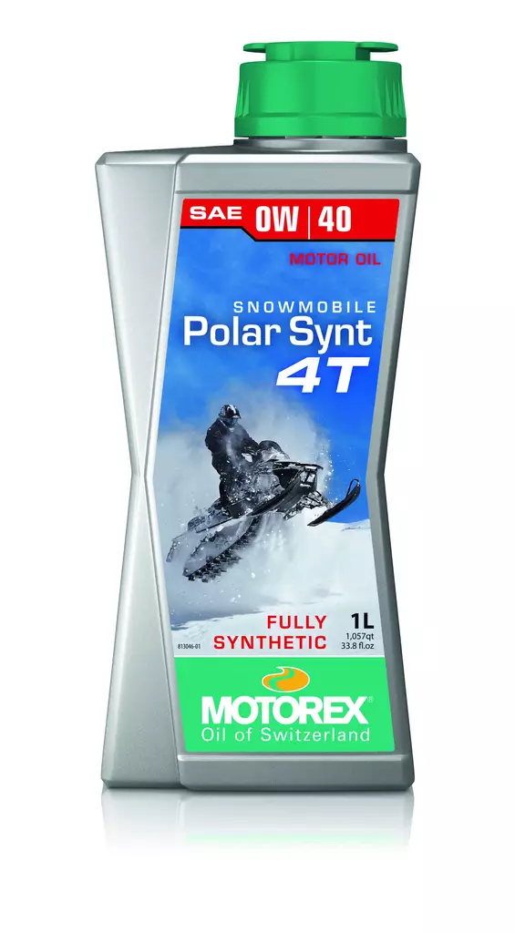 Motorex Snowmobile Polar Synt 4T 0W/40 1 ltr (10) - Snöskoteroljor - 552-256-001 - 1