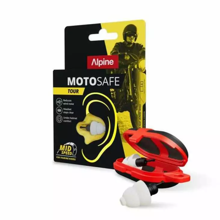 MC-öronproppar Alpine MotoSafe Tour 2026 - Reflexvästar och Skyddsutrustning - 603-2601 - 1