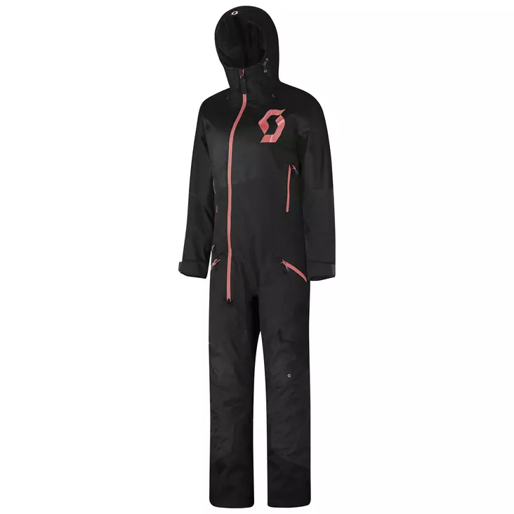 Skoteroverall Scott Back-X Dryo Dam, svart/rosa - Skoteroveraller - 623-2131 - 1