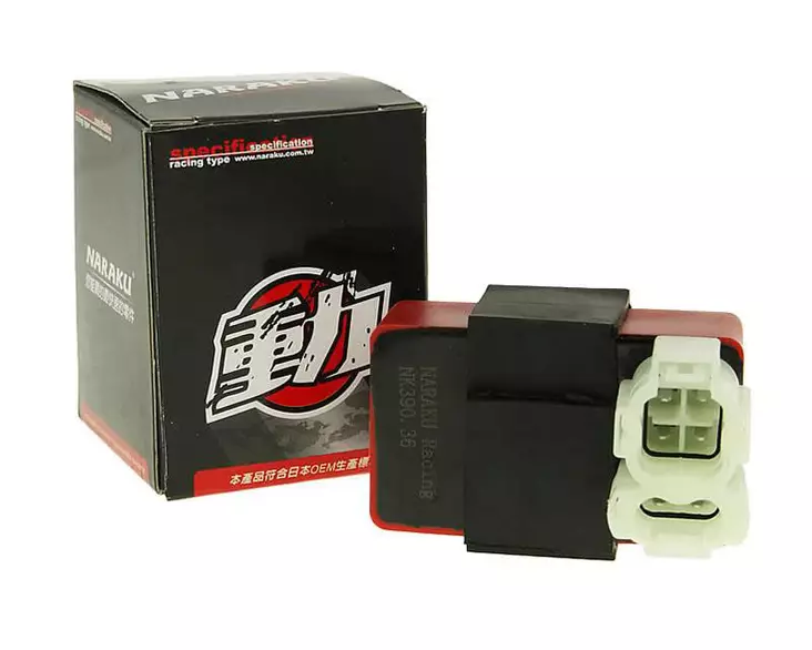 Naraku CDI-Box, Ostrypt, Keeway RY6 2-T / Bennelli 49X 2-T, (DC) - CDI-enheter (ej begr.) - 303-0281 - 1