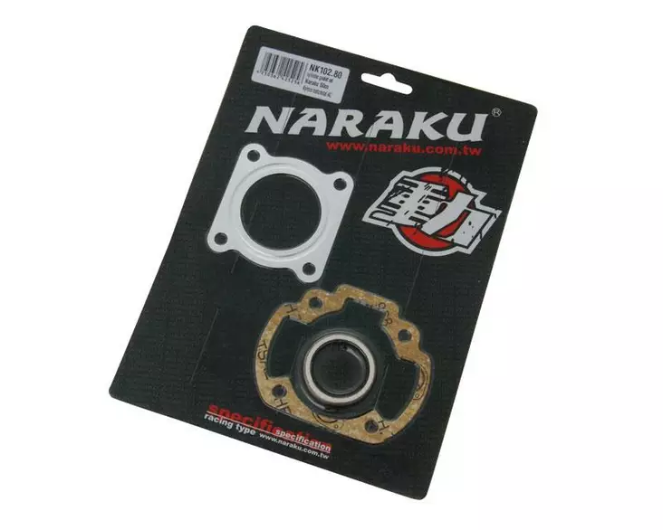 Naraku Övre packiningssats, Kymco Liggande 2-T (SF10/KE107BF10) - Övre packningssatser - 21-1016-1 - 1