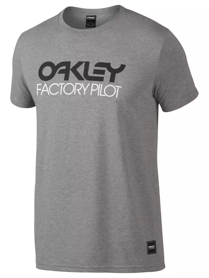 Oakley Fp Logo S/S t-shirt Athletic Grå S - T-tröjor - 673-6017-1 - 1