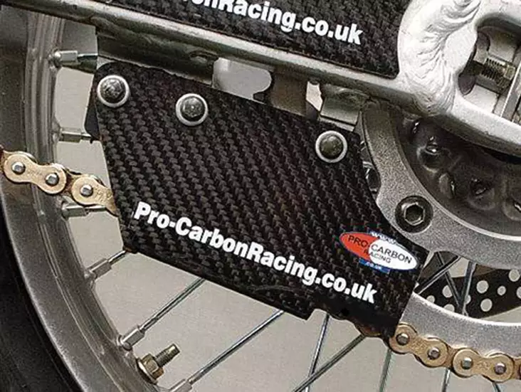 Kedjestyrare hållare PCR YZ125/250 08-, YZF250/450 07- - Motocross kedjestyrare - 46-61-461 - 1