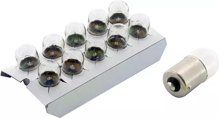 Philips glödlampa 12V 5W BA15S R5W - MC Glödlampor - 12-961 - 1