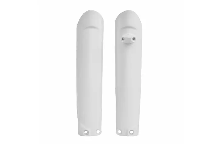 Polisport gaffelskydd TC 125/250, FC 250/350/450 16-22 FE/TE 17-23, Vit - Motocross gaffelbensskydd - 179-8398900001 - 1