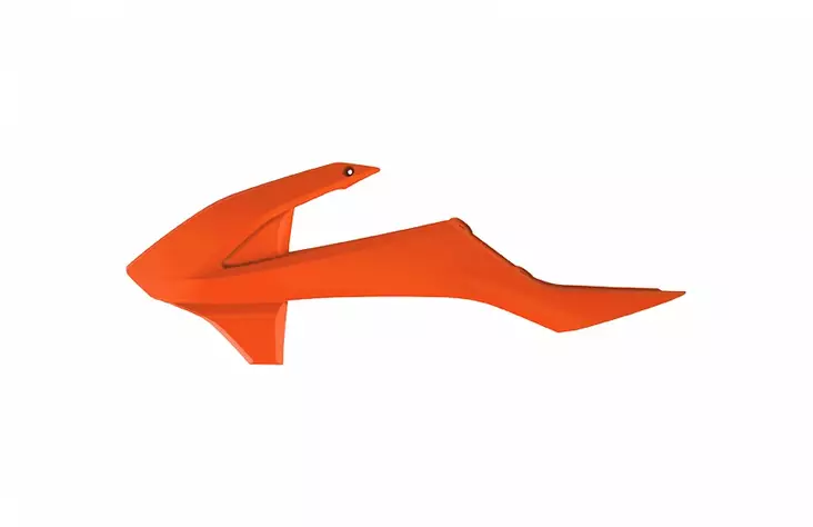 Polisport luftstyrning SX85 18-24, Orange - Motocross kylarvingar - 176-8421300001 - 1