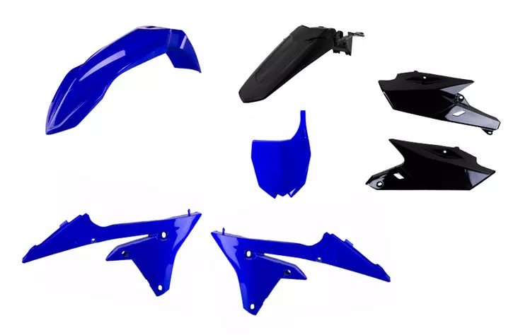 Polisport kit Yamaha YZ250/450F 2014 Blue/black - Motocross plastsats - 178-90831 - 1