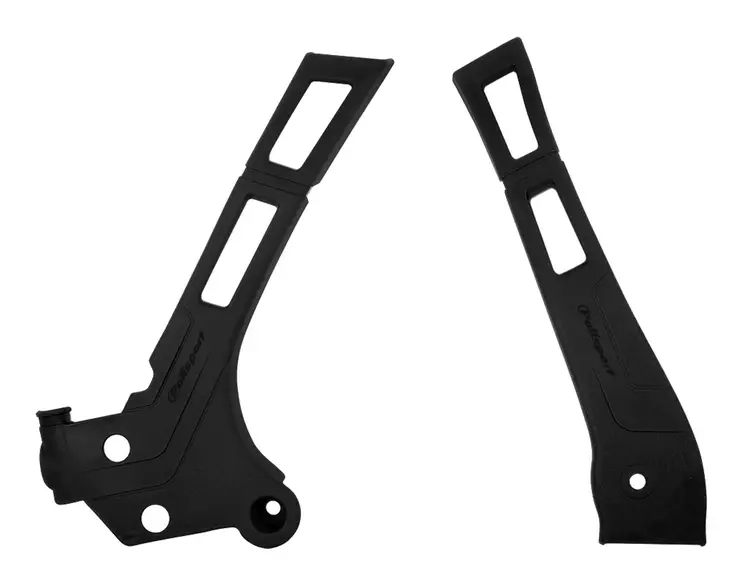 Polisport ramskydd YZ125/250 05-.. XE125 21-, Svart - Motocross ramskydd - 179-8466700001 - 1