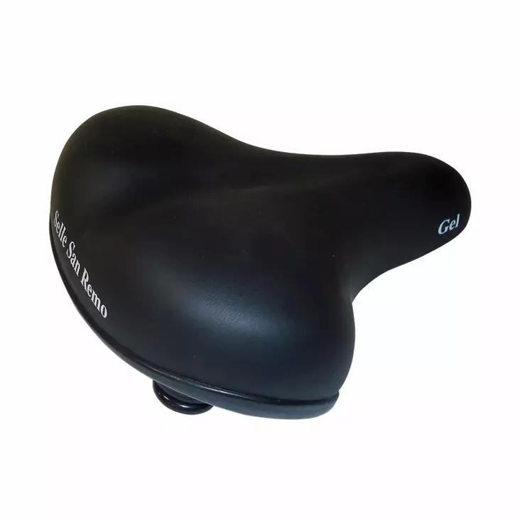 Sadel SELLE SAN REMO Komfort GEL 3245, svart 251x219mm - Sitsar - 69341 - 1