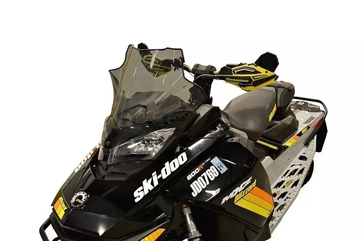 Powermadd Vindruta Ski-Doo Gen4/Lynx Rave Låg 14", Rök - Snöskoter vindrutor - 862-13621 - 1