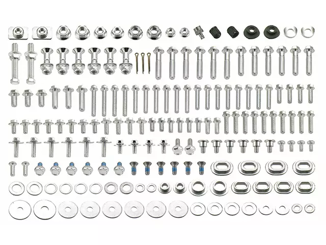 Psychic stor skruvsats Yamaha 185 delar - MC Skruvar och muttrar - 395-12131 - 1