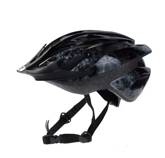 Cykelhjälm GTX Speed, 58-62 cm, svart/vit, med justeringsband - Cykelhjälmar - 93111 - 1