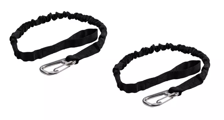 Qvarken Förtöjningslina elastisk 90-180cm 2st - Förtöjningstrossar - 102-08-0001 - 1