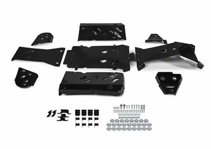 Rival bukplåt plast - 10mm CF Moto CForce 450 520 2022- - ATV plast hasplåtar - 72-2K-8165-1 - 3