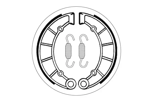 SBS Bromssko 2091 - MC Bromsskor - 23-2091 - 1