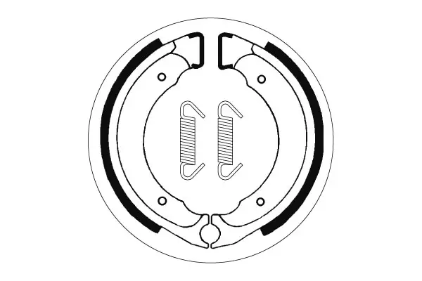 SBS Bromssko 2101 - MC Bromsskor - 23-2101 - 1