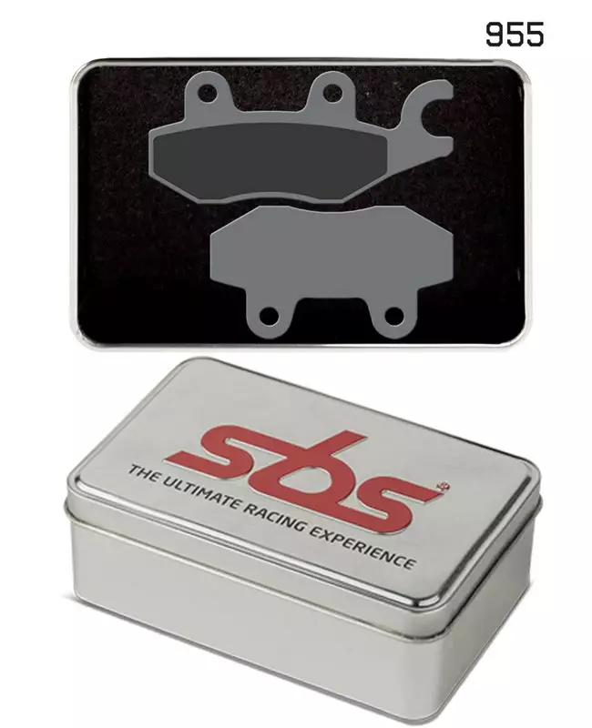 SBS Bromsklossats Dual Sinter 1 955DS-1 - MC Bromsbelägg - 23-955DS-1 - 1