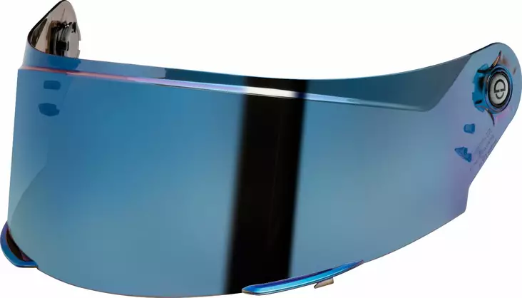 Schuberth SR2 blå spegel visir, AF färdig - Visir - 511-1600-21 - 1