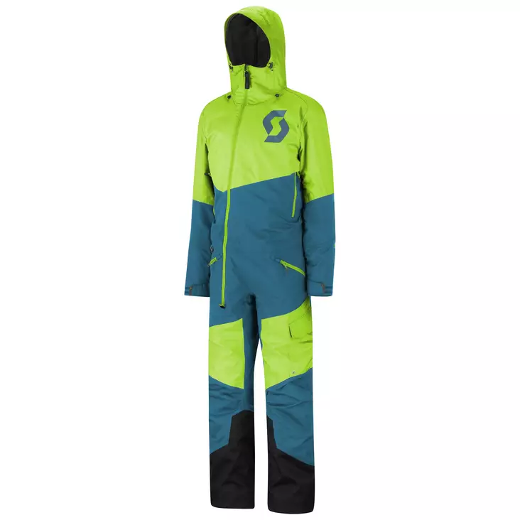 Scott Back-X Dryo skoteroverall, blå/gul - Skoteroveraller - 623-2271-1 - 1