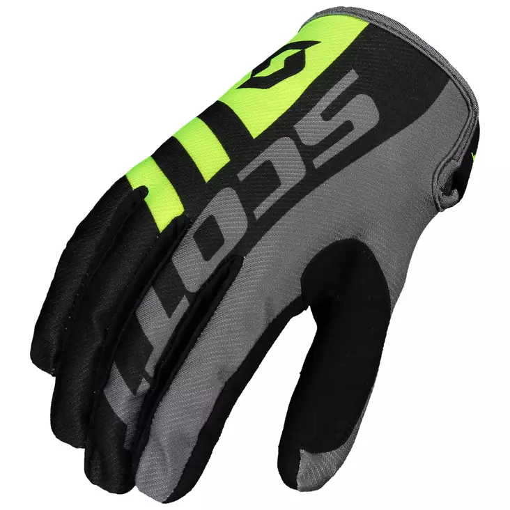 SCOTT Glove 350 Dirt black/yellow - Crosshandskar - 626-2025-1 - 1