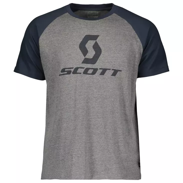 SCOTT Tee 10 Icon Raglan grå/mörkblå - T-tröjor - 625-2024-1 - 1