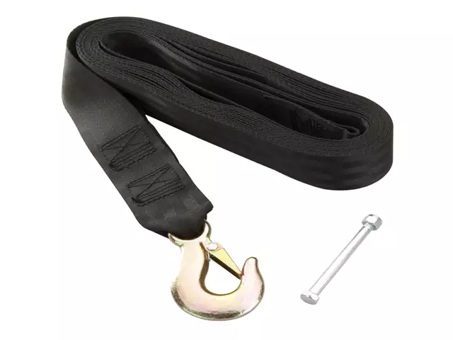 Sea-X Trailervinsch Rem 50mm x 7.6m - Trailertillbehör - 125-1-12310-1 - 1