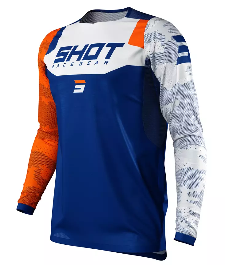 SHOT Jersey Camo Orange - Crosströjor - 611-2249-1 - 1