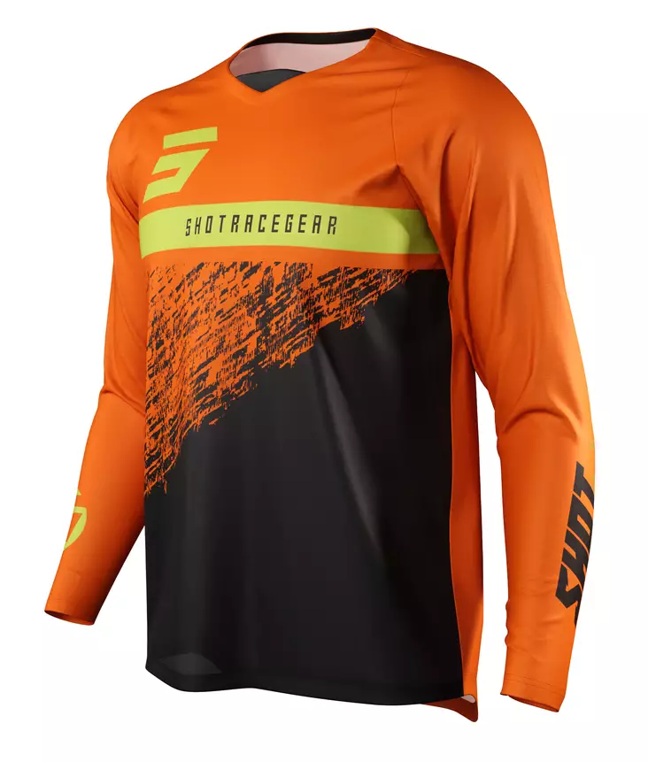 SHOT Jersey Barn Roll Orange - Barn crosströjor - 611-2274-Y01 - 1