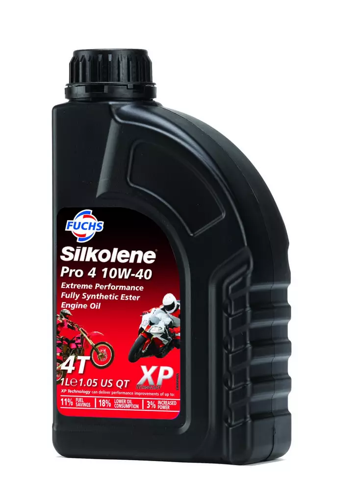 Silkolene Pro 4 10W-40 XP 1L - 4-T Motoroljor - 551-116-001 - 1