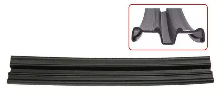 Sno-X Kälkis Skidbelag 1st Smal Svart - Snöskoter skidor - 88-374-1 - 1