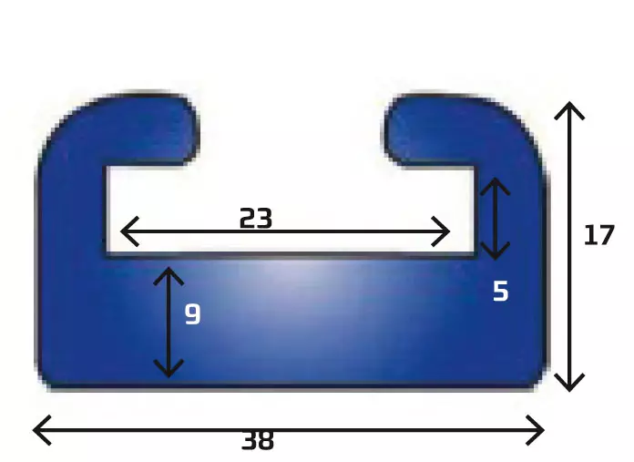 Sno-X glidskena, 178cm, Lynx/Ski-Doo, grafit - Snöskoter slides - 84-0242-11 - 1
