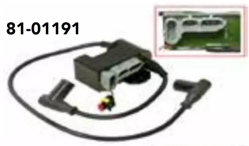 Sno-X snöskoter tändspole, Ski-Doo 380F - Snöskoter tändspolar - 81-01191 - 1