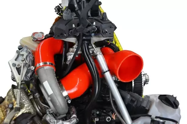 SPI Silicon Luftintags Kit Ski-Doo Gen5 850 Turbo 2023- - Snöskoter ventilationskit - 822-193-111 - 1