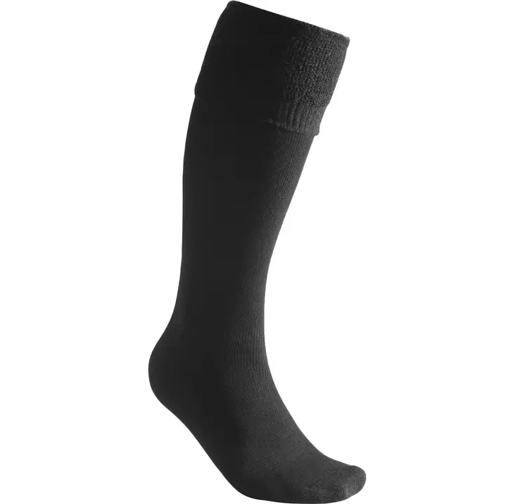 Strumpor Woolpower Long Sock, svart - Underställ - 582-8481 - 1
