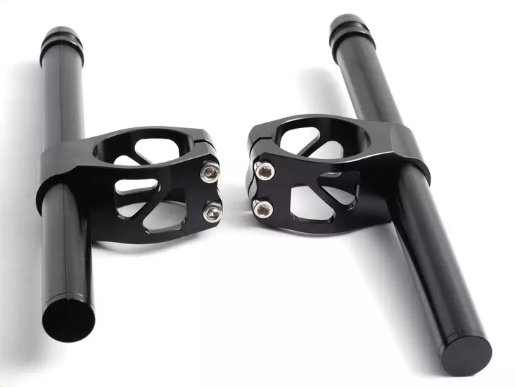 Sumomoto clip on bars 50mm, black - MC Styren - CO-001 - 1