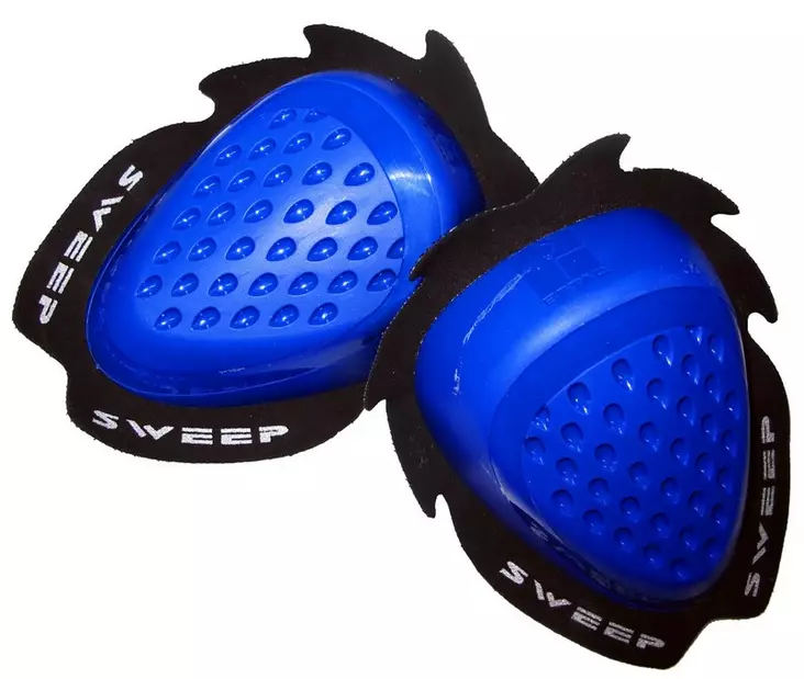 Sweep Dropper Knä Dropper, blå, par - Armbågsskydd och knäskydd - 532-8133-1 - 1