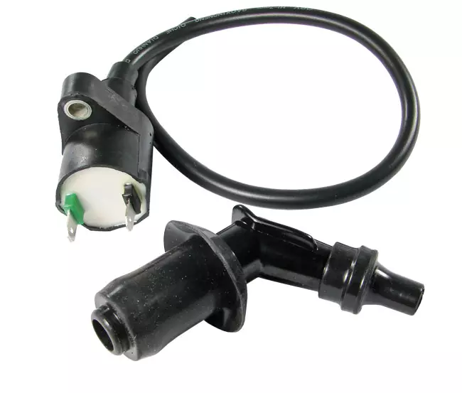 Tändspole, 2-stift, Universal, Kina-skotrar / Keeway / Kymco / Peugot - Tändspolar och enheter - 303-0241 - 1
