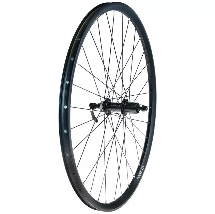 Bakre hjul 28" 23-622 Hybrid Shimano Center Lock, kassett 8/9/10v, MACH1 PULSE - Fälgar bak kassett - 59311 - 1