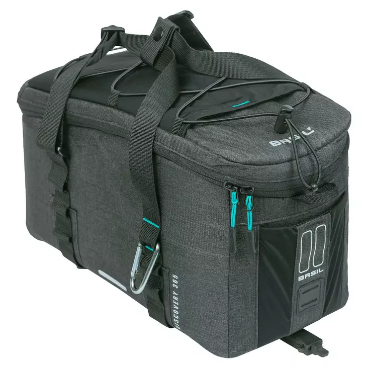 Pakethållarväska BASIL Discovery 365D MIK, 9?l, svart - Väskor - 18291 - 1