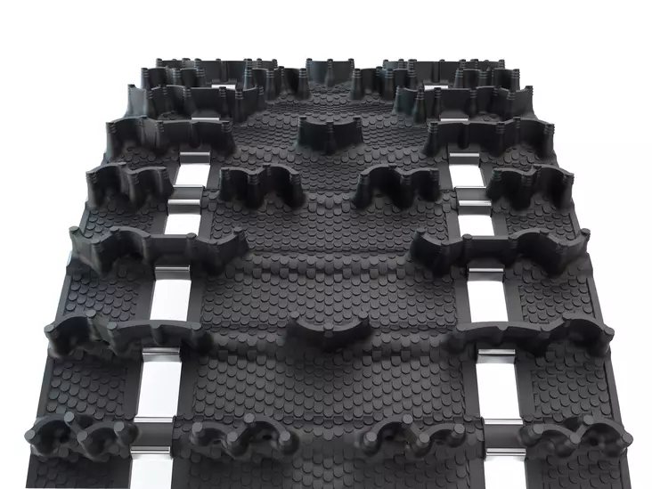 Skotermatta Camso Cobra, 38x345 2,52" 34mm - Snöskoter skotermattor - 841-9061 - 1