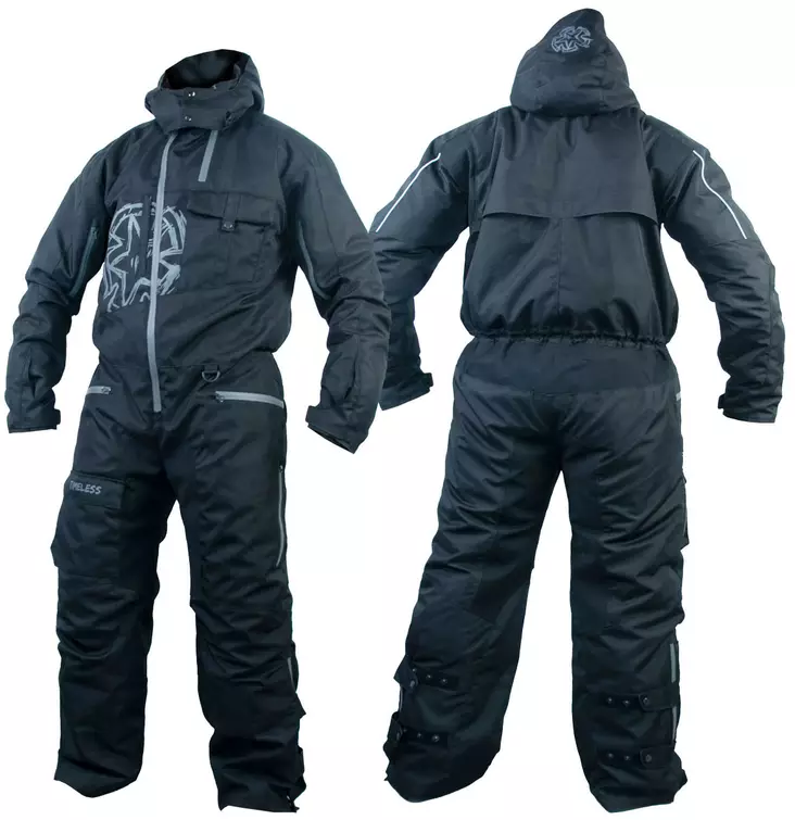 Timeless Route Lite skoteroverall, svart/grå - Skoteroveraller - 648-2361-1 - 1