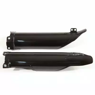 UFO Gaffelbensskydd KXF250 09-,KXF450 09-15 svart 001 - Motocross gaffelbensskydd - 650-4701-001 - 1