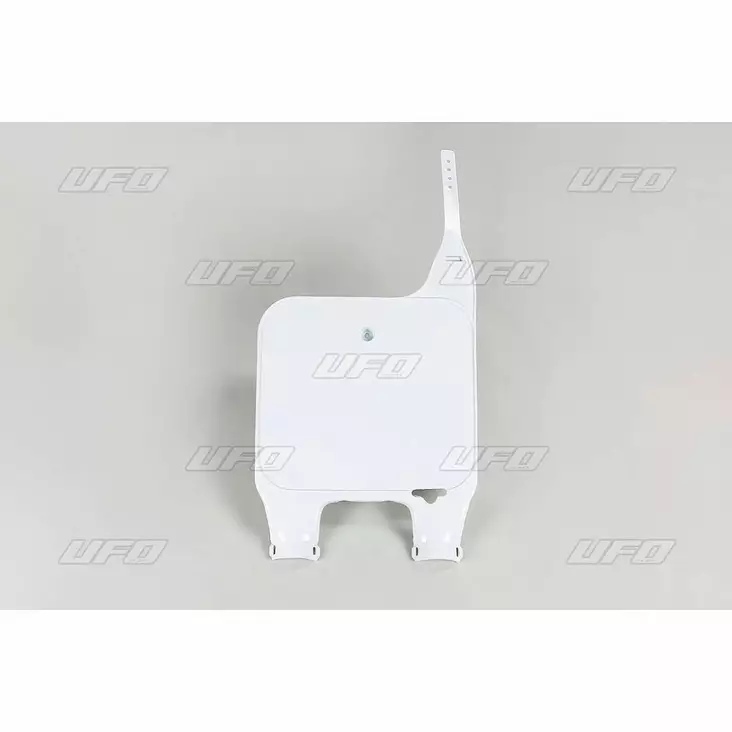 UFO Nummerplåt CR125-500 90-94 Vit 041 - Motocross nummerplåt - 650-2629-041 - 1
